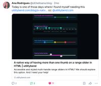 A Bluesky post by Ana Rodrigues sharing the rangegroup article and saying: Today is one of those days where I found myself needing this