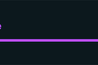 A styled range slider with two blue handles and a purple track, it has a title on top: dual-handle base example