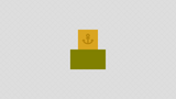 Two elements below each other in the center of the screen, one of them is a square in yellow with an anchor icon on it, the other has a 16/9 aspect ratio in green below it