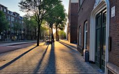 Sunrise in Amsterdam