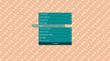 A todo list that is animated