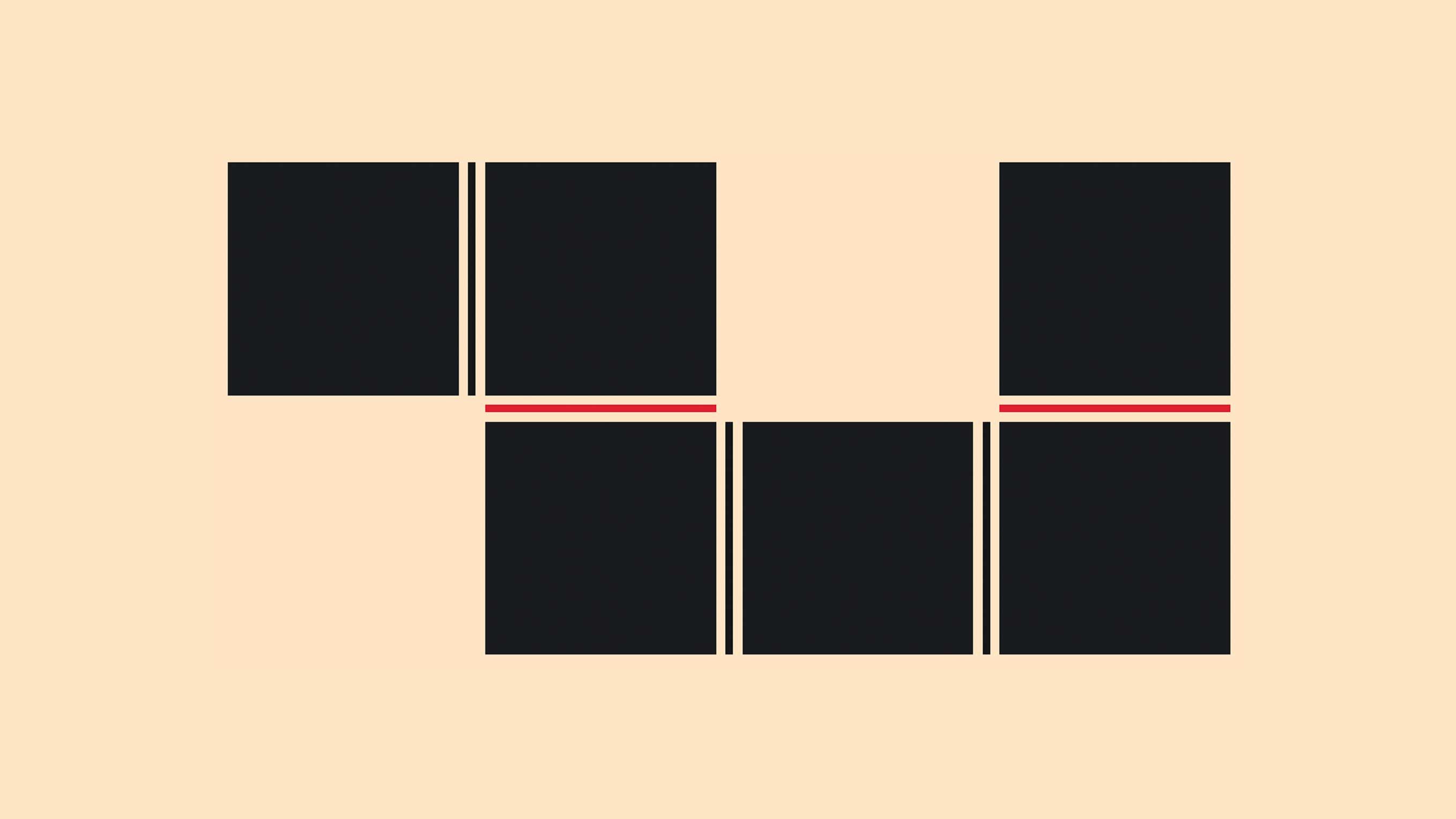 Colorful editorial poster introducing CSS gap decorations with a split grid layout and decorative rules